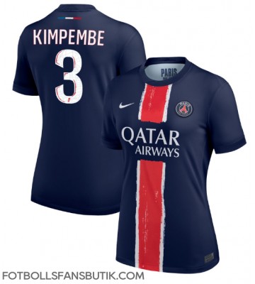 Paris Saint-Germain Presnel Kimpembe #3 Replika Hemmatröja Damer 2024-25 Kortärmad